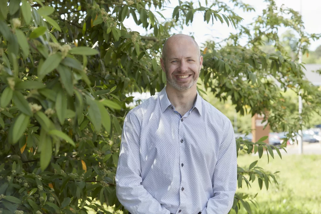 David Laws, founder of Responsive Analytix, smiling outdoors in Nottingham
